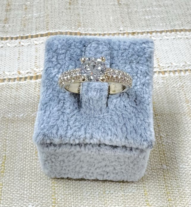 Inel Aur 18k Diamante naturale 1.5CT, pret fix