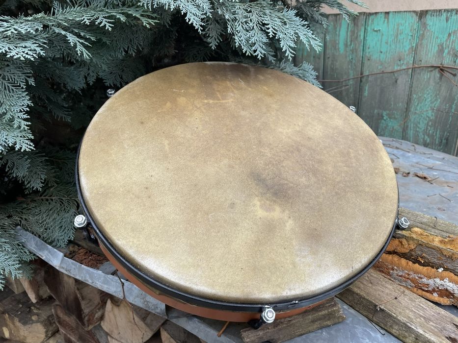 Vand toba/doba de Anul Nou/sarbatori cu membrana din piele de vitel