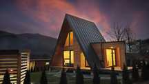 Case si cabane din lemn A-Frame