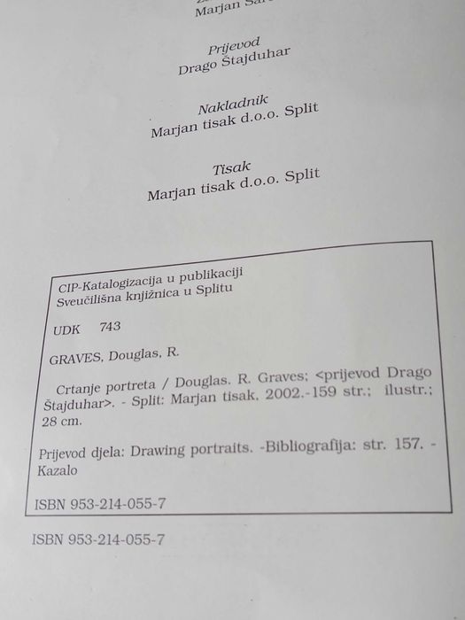 Crtanje portreta – Douglas R. Graves (2002 г.)