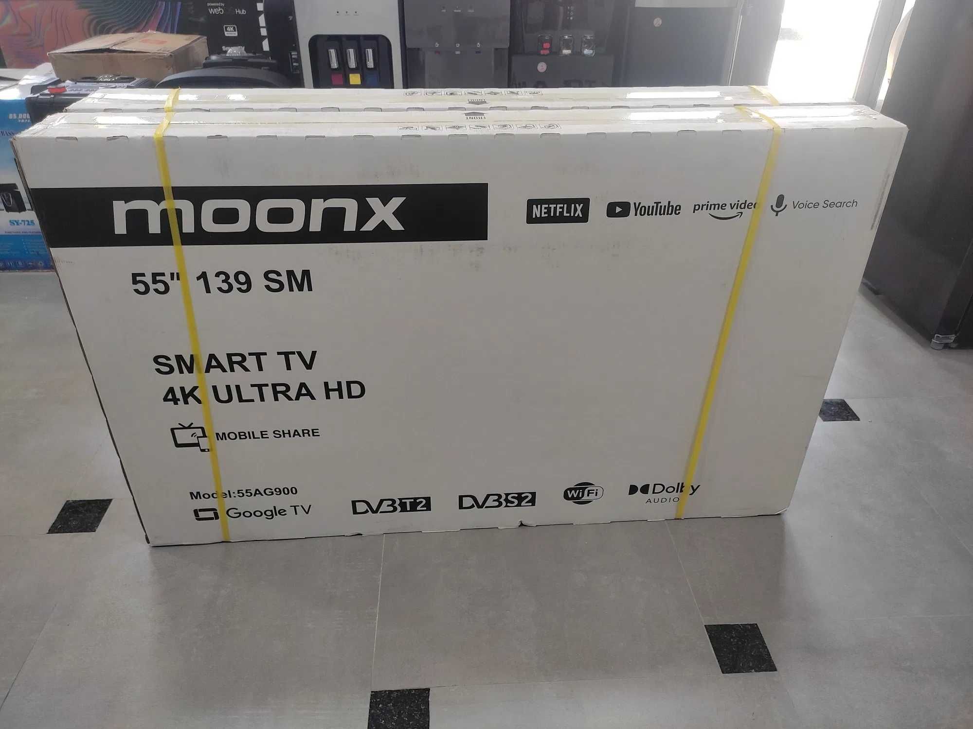 Телевизор MoonX 32",43", 50", 55" Full HD/4K UHD
