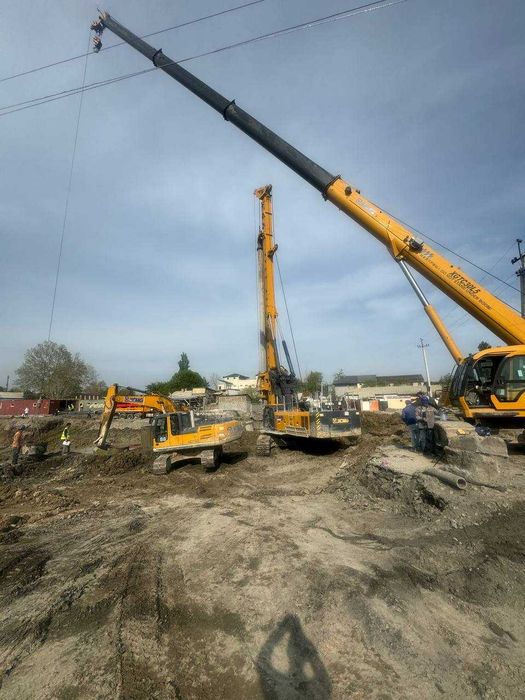Бурение свай для различных объектов и мостов DSM