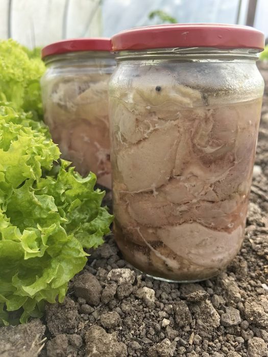 Пуешко месо в буркан