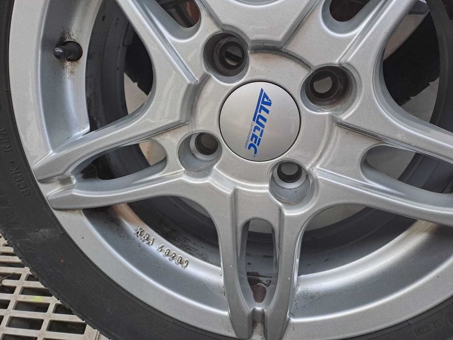 Jante aluminiu + anvelope vara (195/50R15)