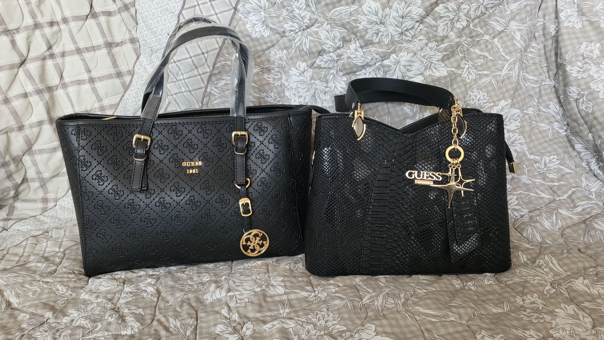 Guess, Michael Kors, Louis Vuitton