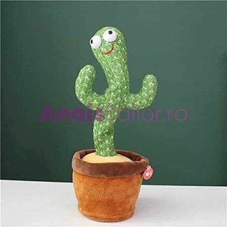 Jucarie interactiva cactus dansator si vorbitor, danseaza si repeta
