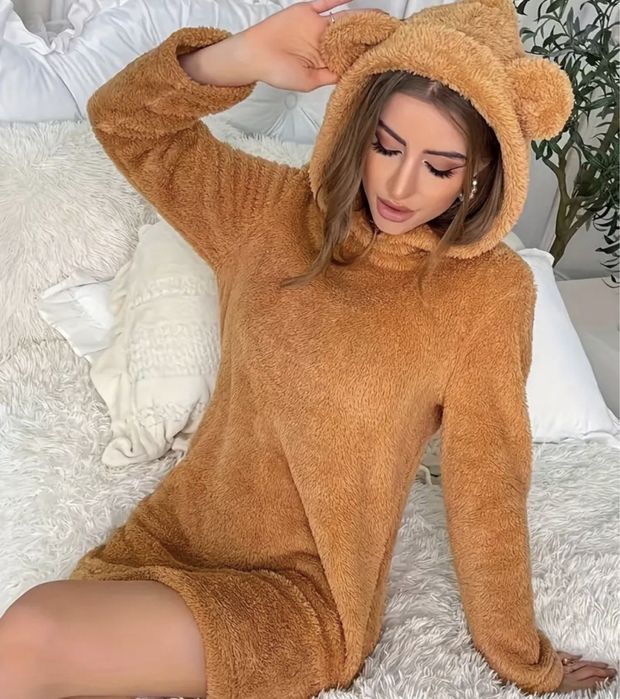 Дамско плюшено горнище