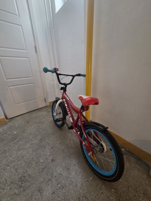 Vand bicicleta Alpina Starter 16' rosu