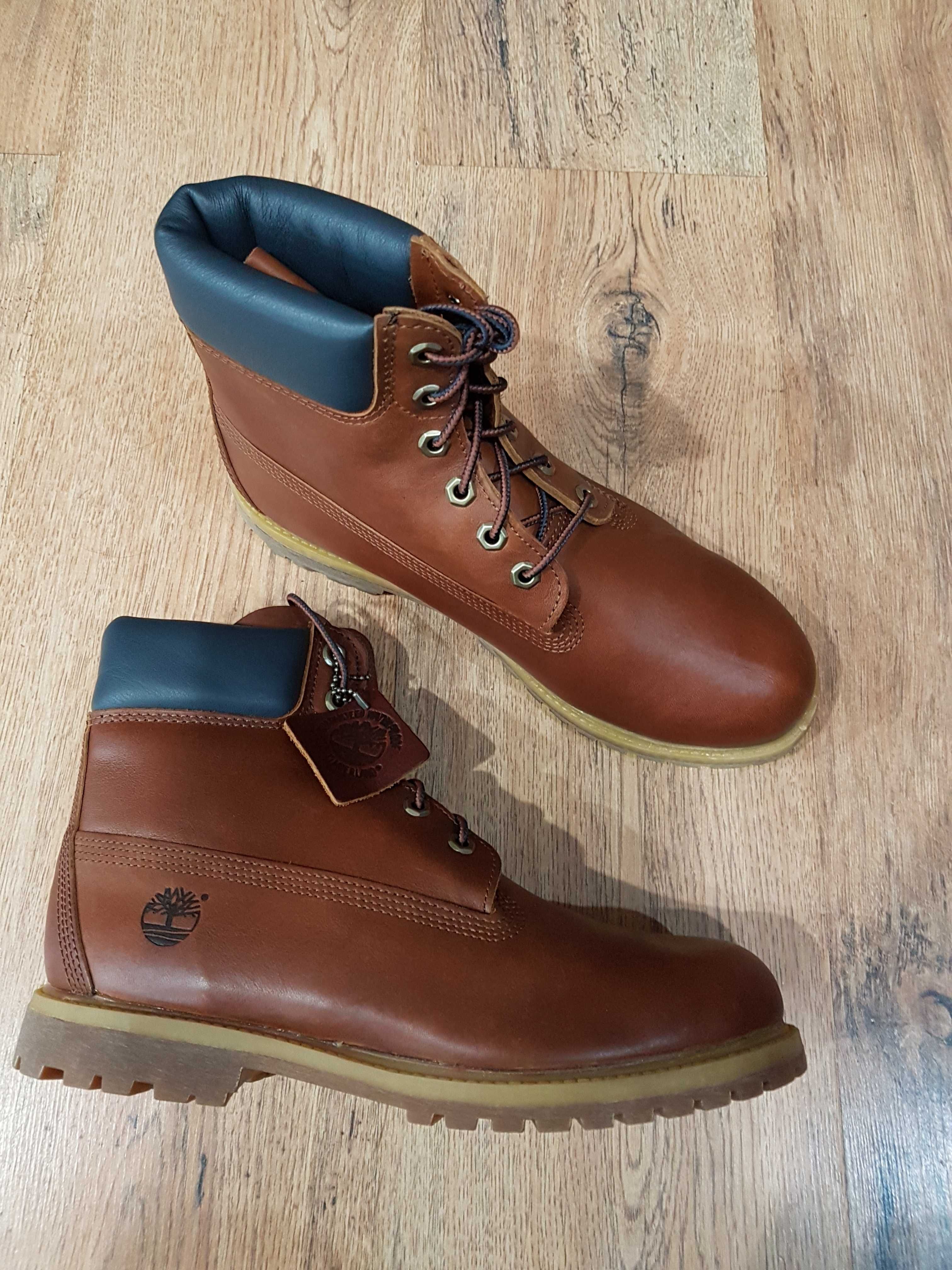 Bocanci dama TIMBERLAND 6 inch originali noi piele waterproof 41