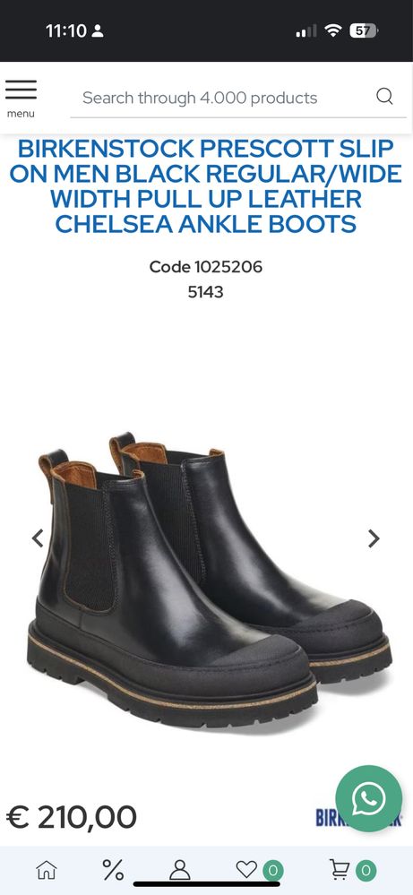 Bocanci/ghete Birkenstock