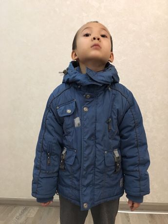 Куртка зимняя на 5-6 лет
