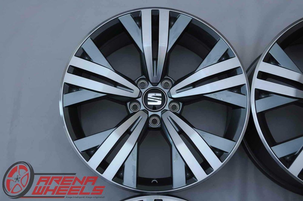 Jante Noi 18 inch Originale Seat Ateca Tarraco Leon Exeo Toledo R18