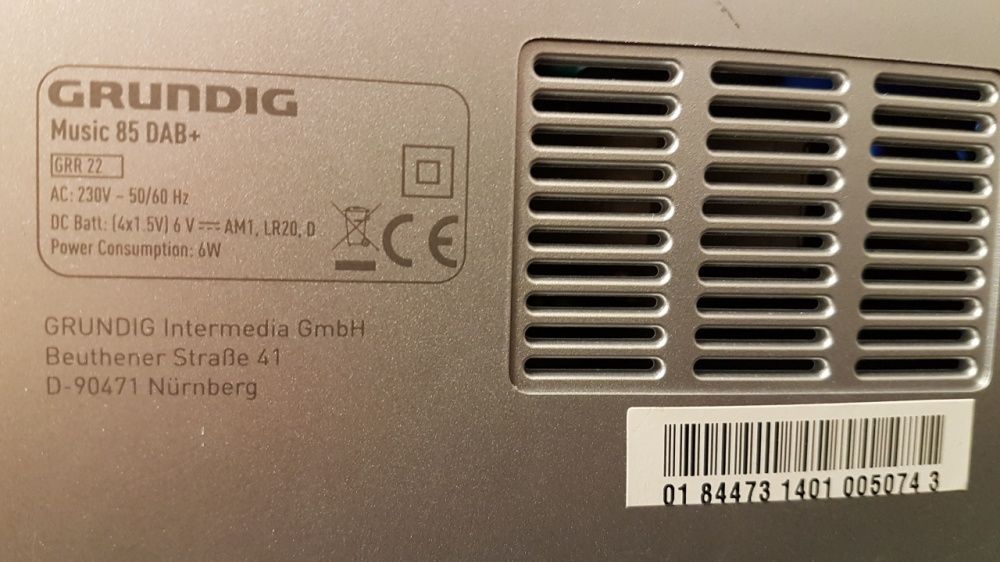 Radio GRUNDIG DAB+, DAB si FM, digital, RDS