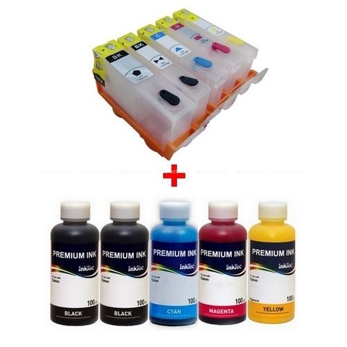 Cerneala Inktec speciala pentru Canon PGI-580 / PGI-570 / PGI-550