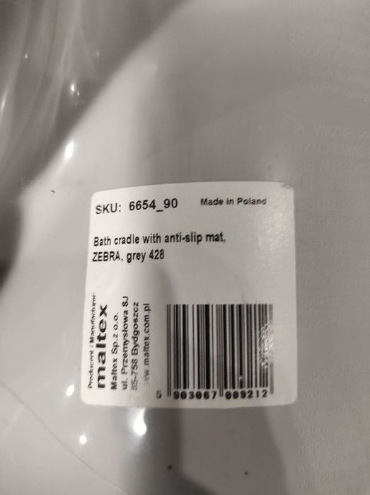 Вана Chipolino "Мареа" 102 сm "Зайчета" минт със стойка Чиполино