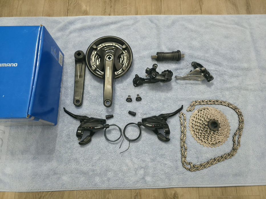 Groupset: shimano 3x9 speed