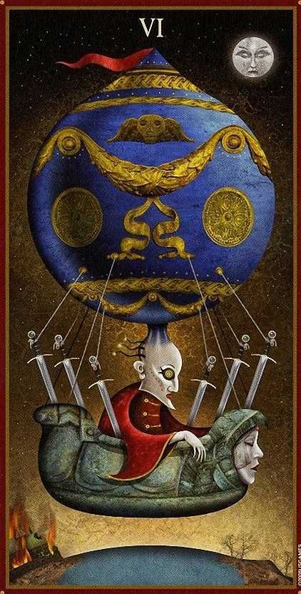 Гадальные карты Таро Безумной Луны - Deviant Moon Tarot, размер 7х12см