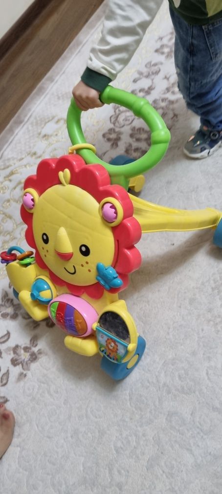 Тлокар ходунок fisher price