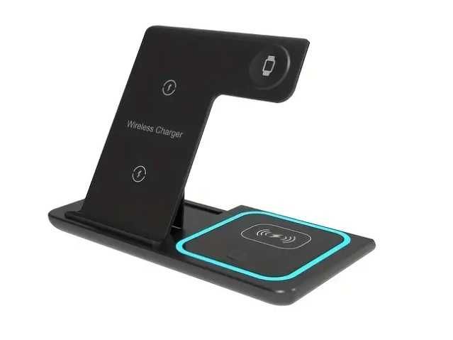 Incarcator Wireless 3 In 1 Fast Charger 15W