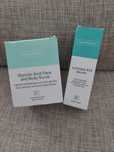 Facetheory Glycolic acid  scrub и  Lumizela A15 serum