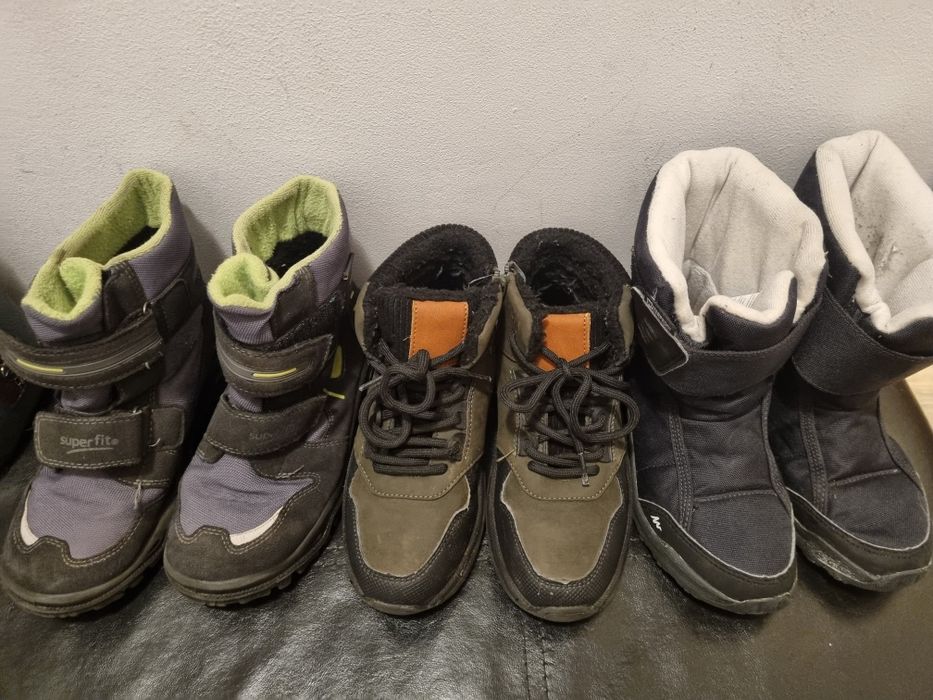 Ботуши 32 номер зимни 3 чифта