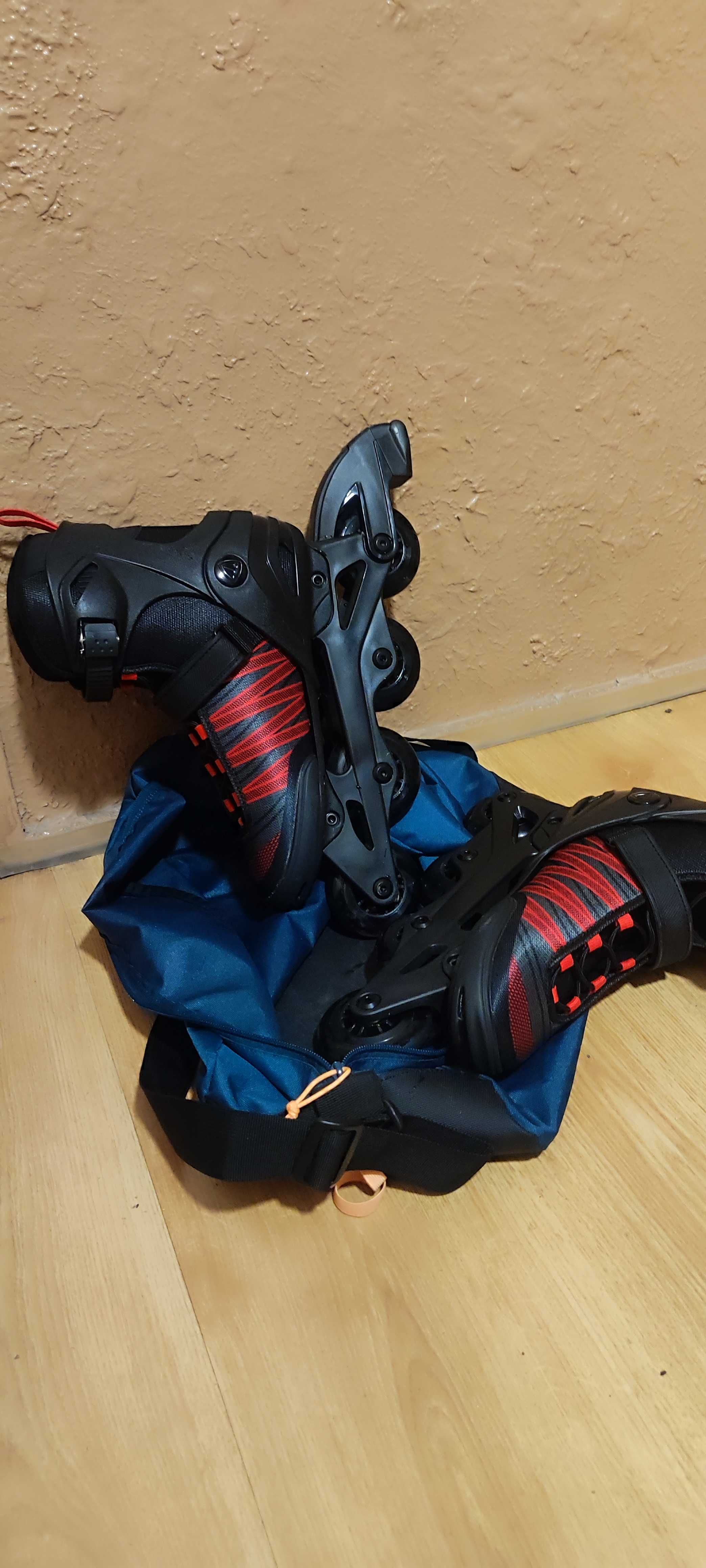 FIREFLY Ролери Black-Red