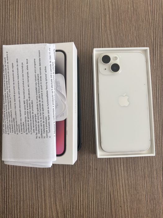 Vand iphone 14 alb 128gb