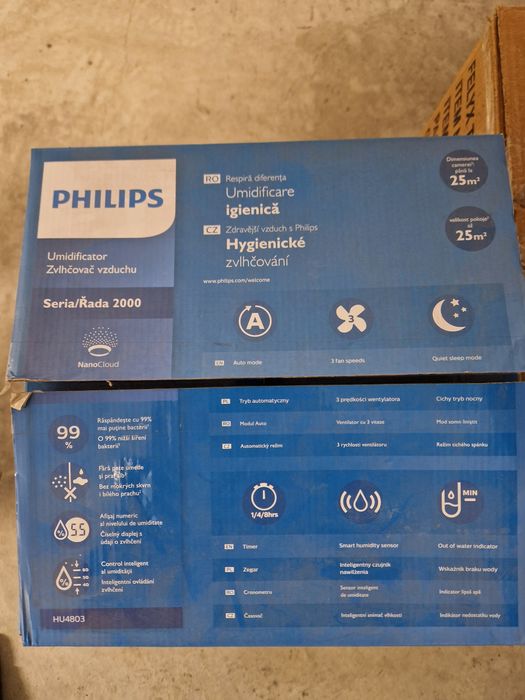 Овлажнител за въздух Philips