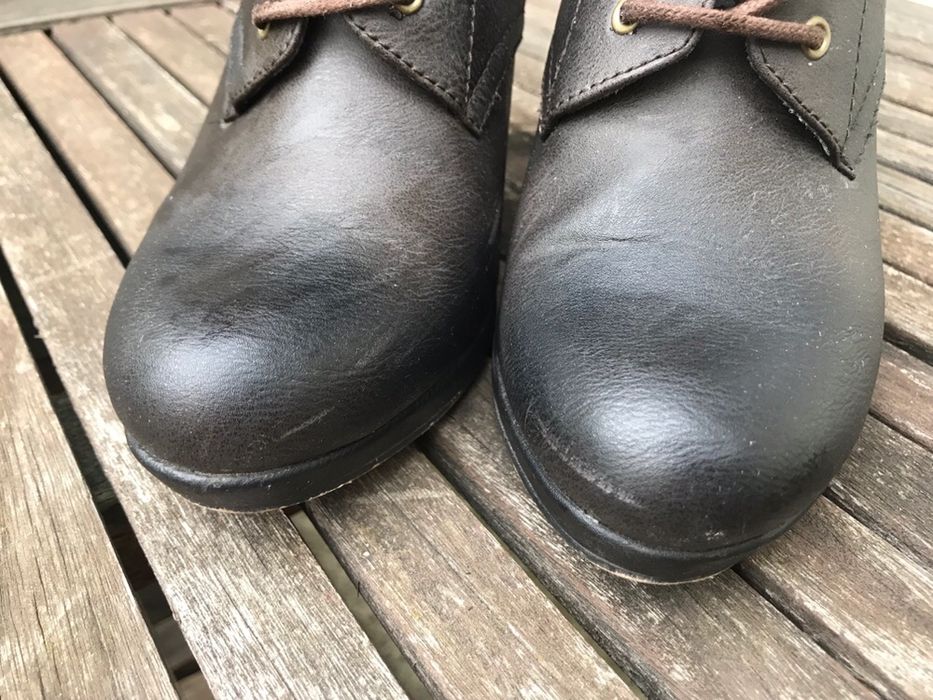 Botine din piele (marca S. Oliver)