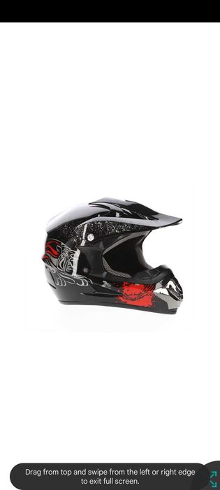 Cască MTB full face plus mănuși mărime L