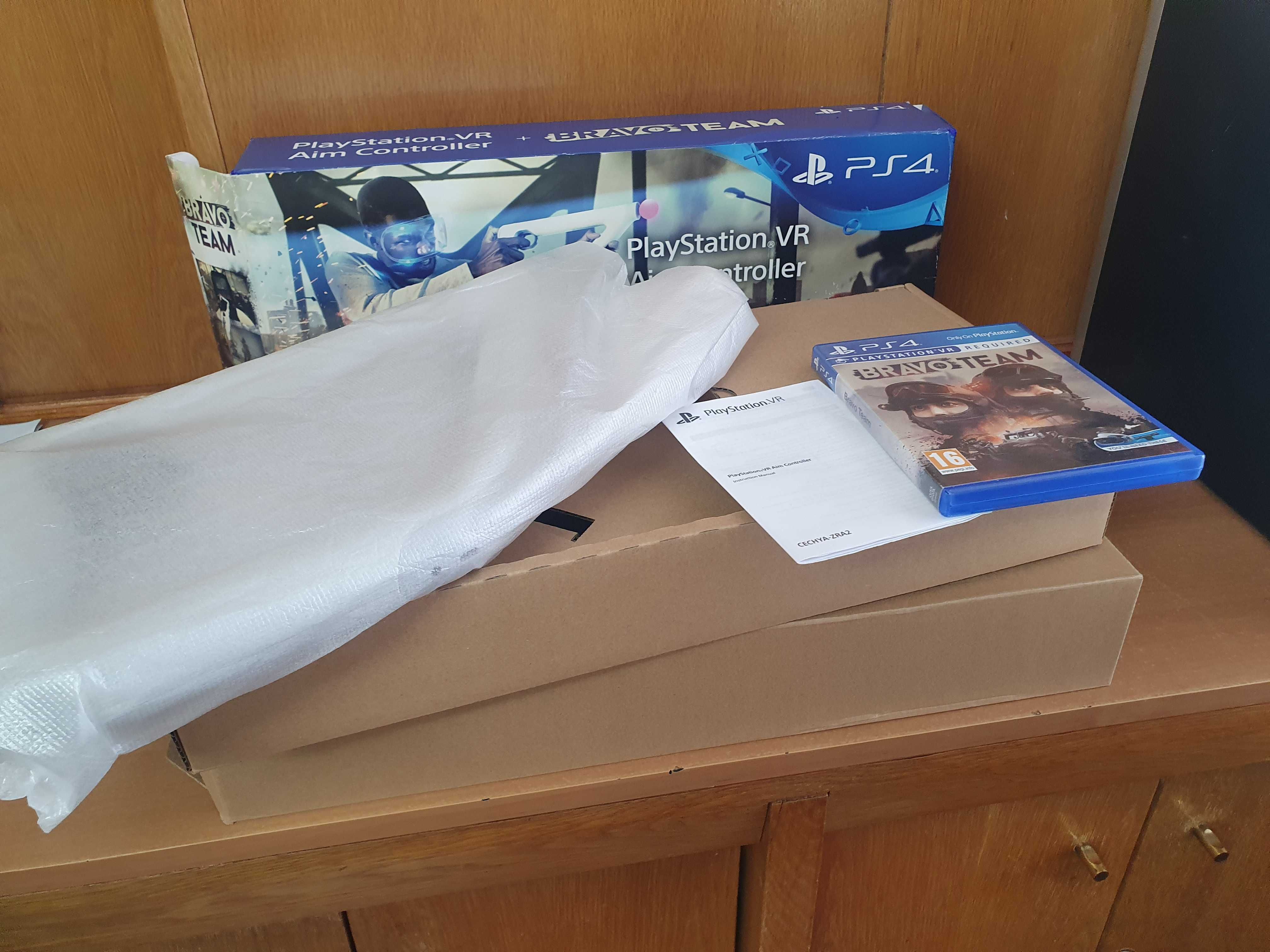PlayStation VR Aim Controller + Bravo Team