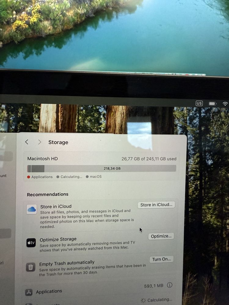 MacBook Pro 13” M1 - 8GB - 256GB