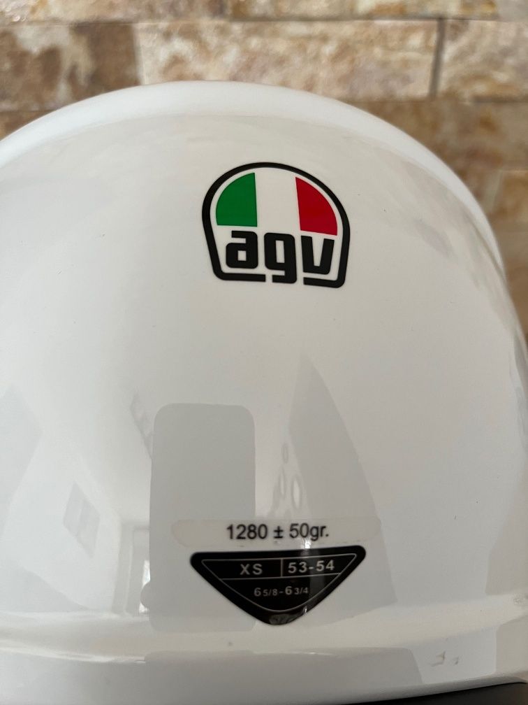 Casti Vespa Casca moto Casca Scuter Open Face casca AGV Italy flag
