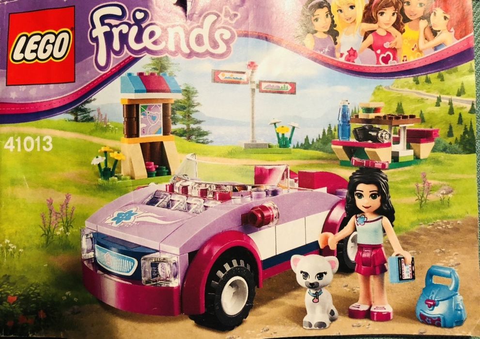 Lego Friends 41013: спортна кола Ема, 6-12г