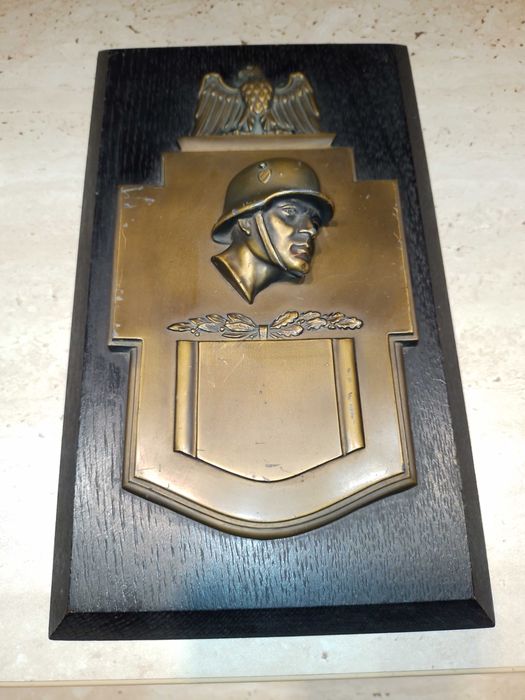 Placheta militara Wehrmacht WW2 - ideal COLECTIONARI, PASIONATI WW2