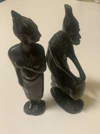 Set statuete africane