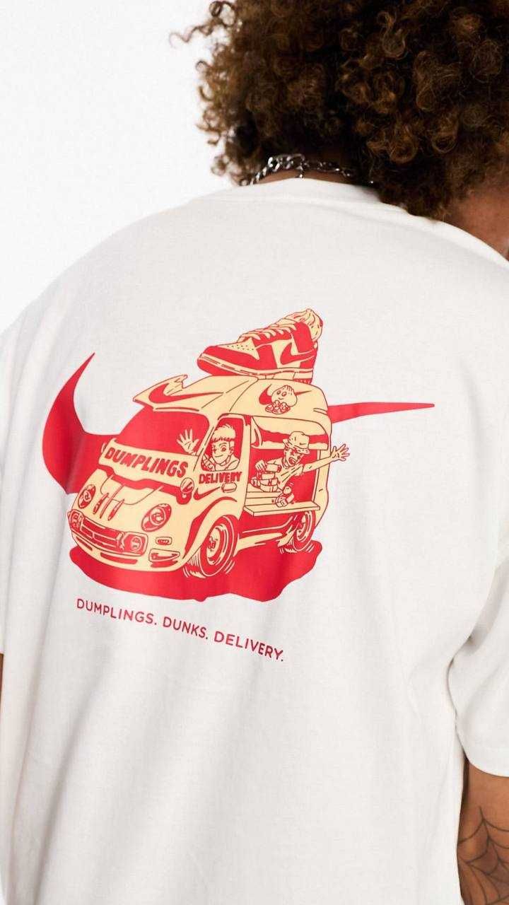 Nike Delivery truck back print Tee,  Мъжка тениска