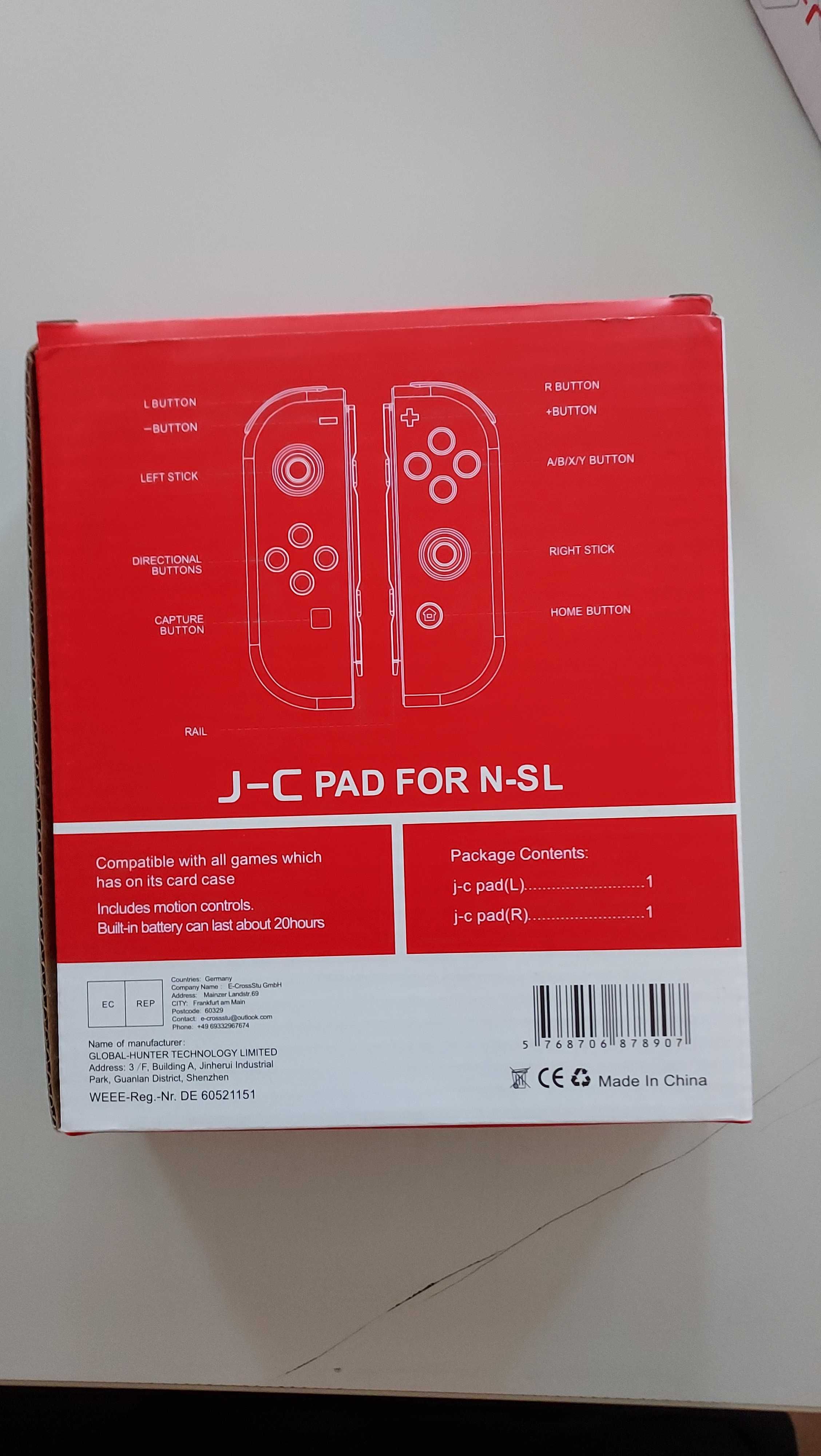 Контролер за Nintendo, Joy-Con