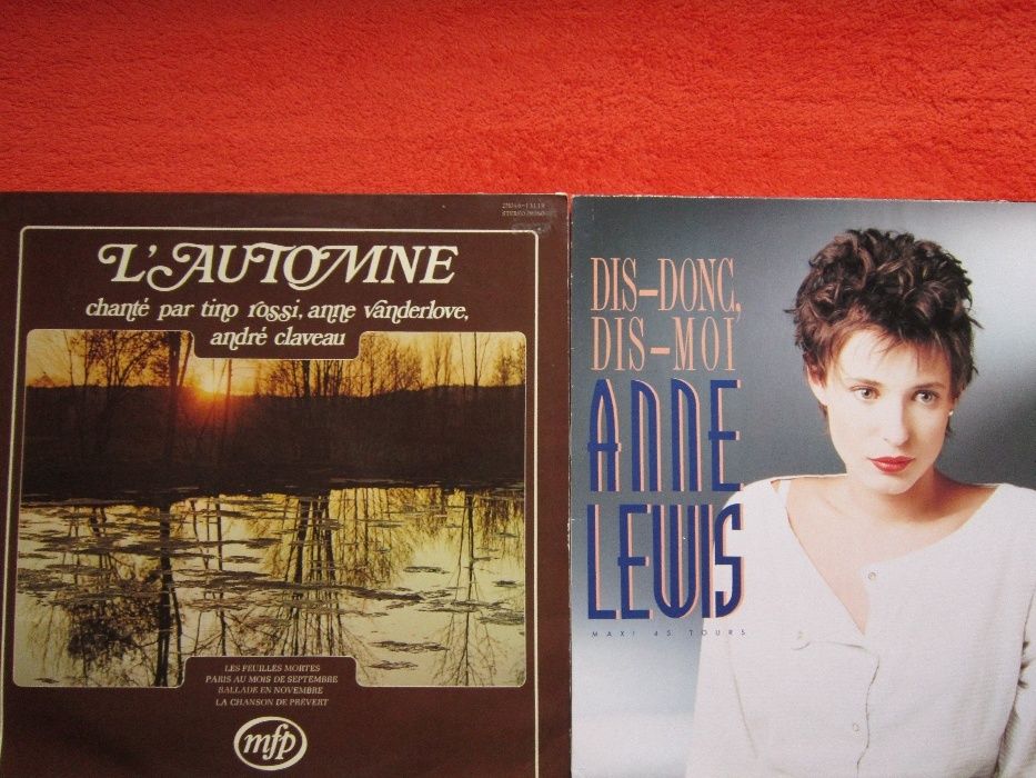 colectie made in France "L'automne"TinoRossi,etc&Anne Lewis-Dis Donc