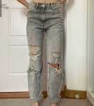 Blugi Mom Bershka