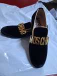 Papuci Negru MOSCHINO