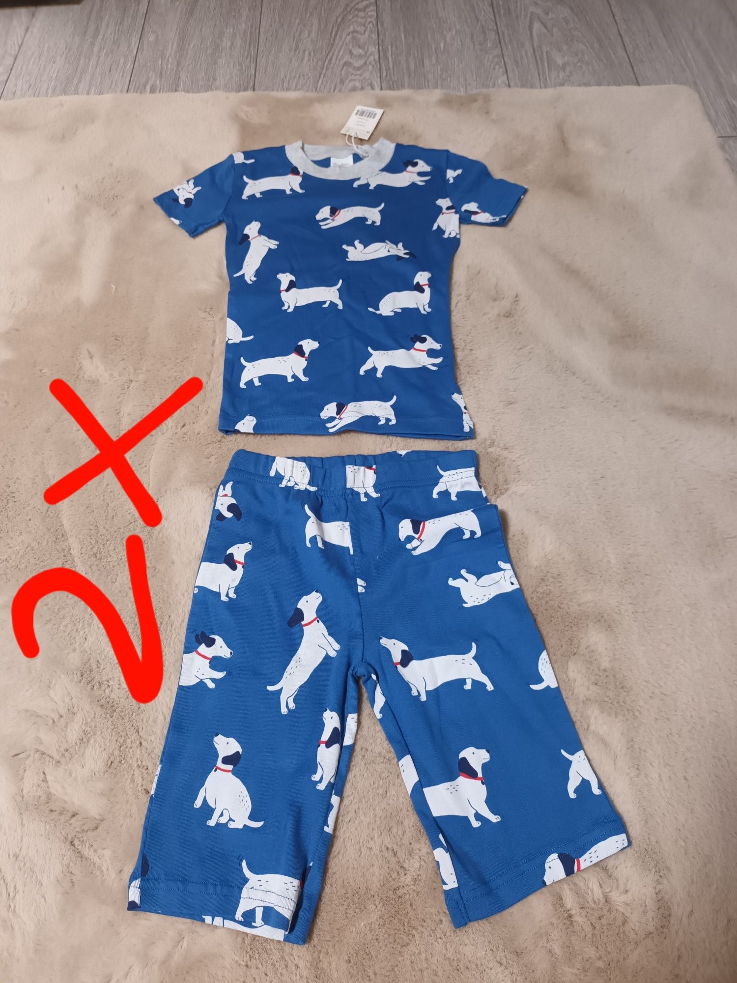 Pijama/set tricou+pantaloni scurti pt baieti, div modele si marimi,nou