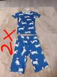 Pijama/set tricou+pantaloni scurti pt baieti, div modele si marimi,nou