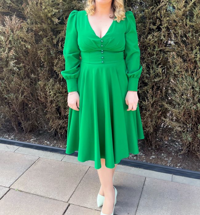 Rochita de ocazie verde