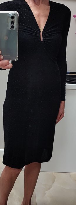 Рокля  черна размер. S