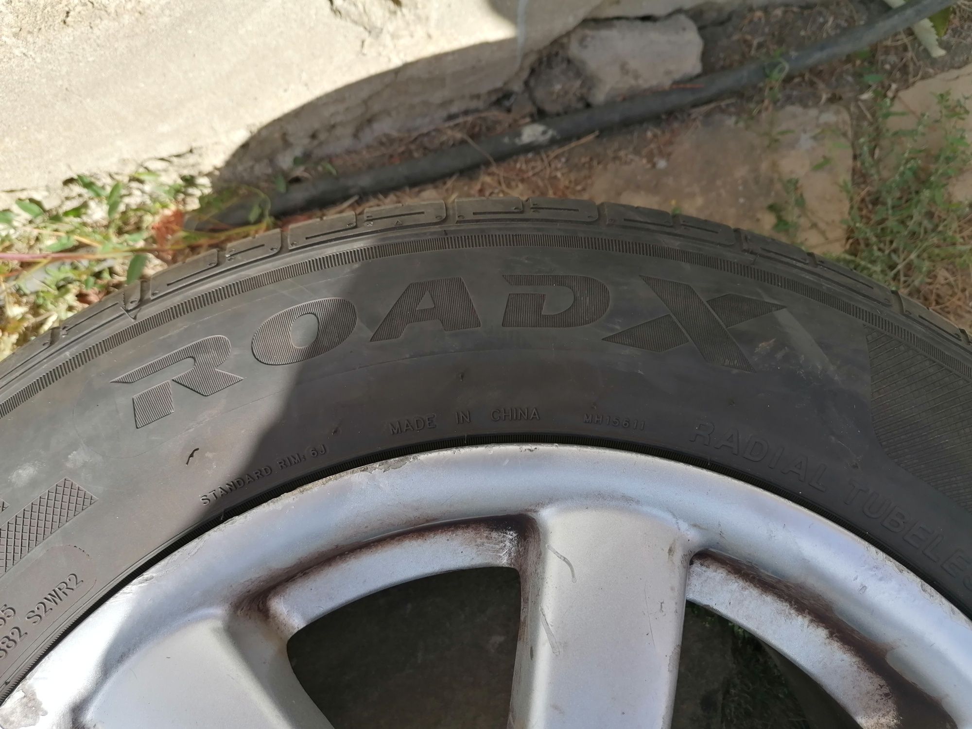 Алуминиеви джанти с летни гуми 15"