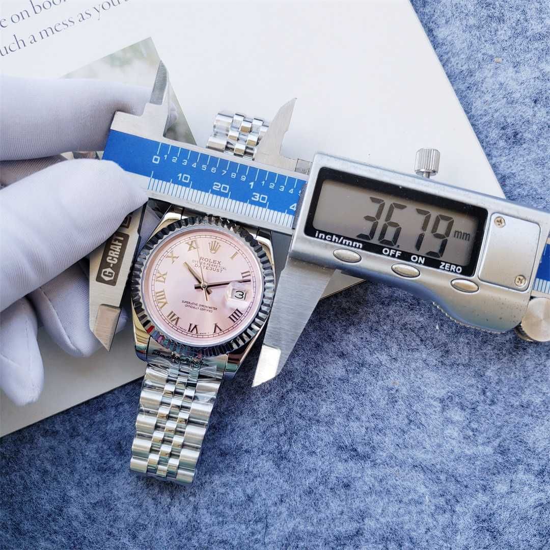 Дамски часовник Rolex Lady-Datejust Pink Roman с автоматичен механизъм