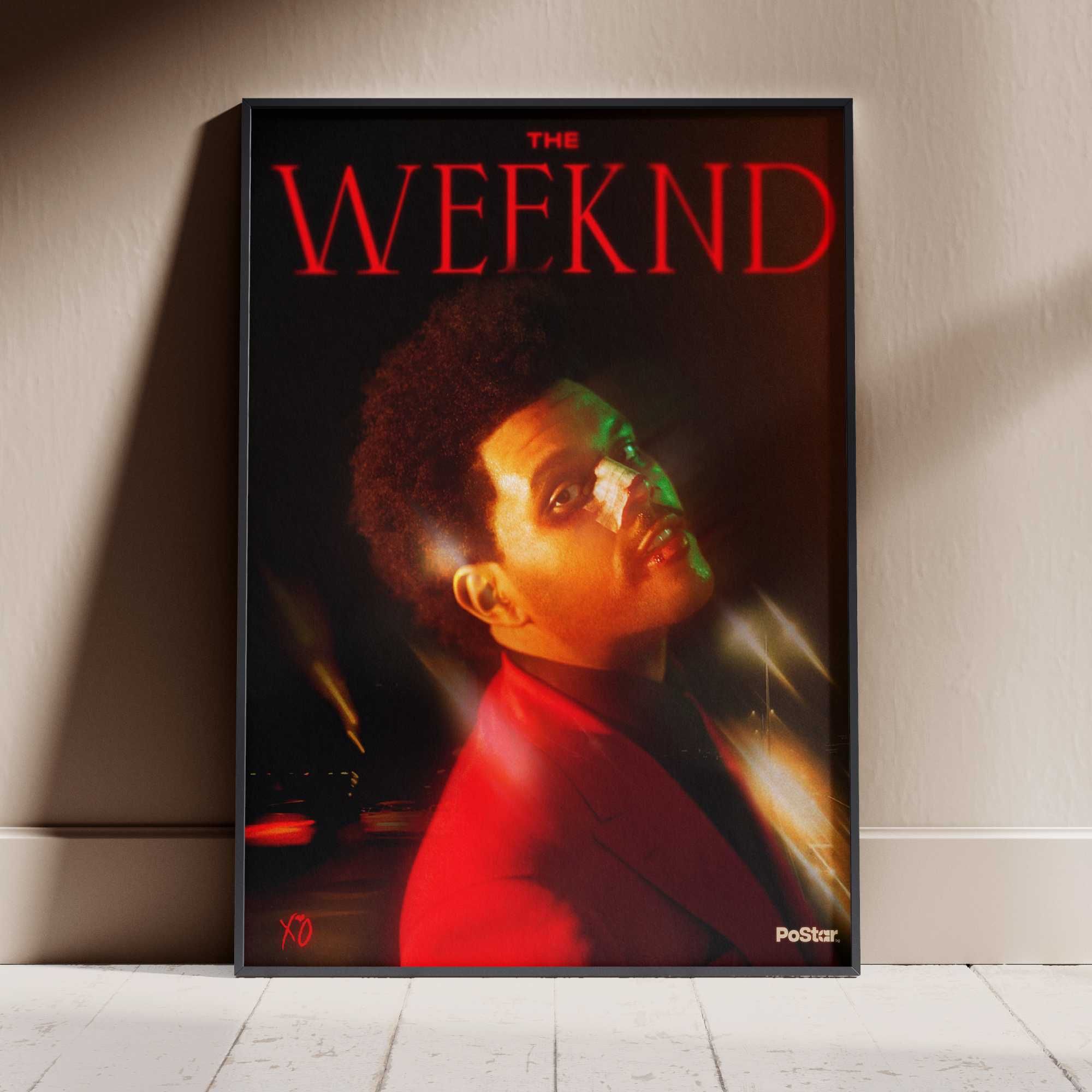Постер на The Weeknd /с рамка/