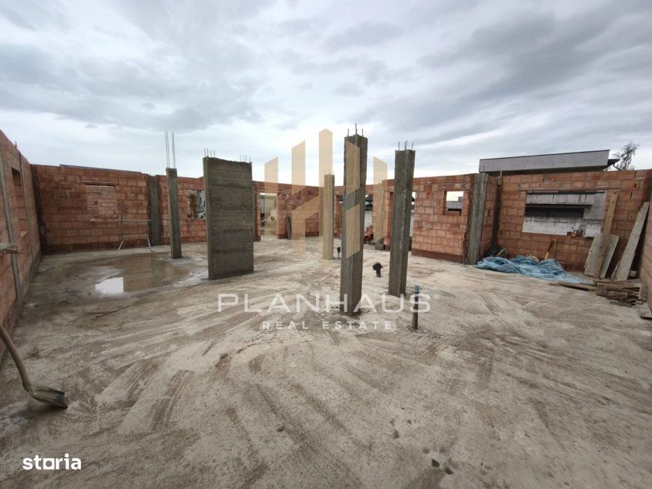 Casă pe parter la roșu zona Castel Transilvania, teren 3,5 ari – p