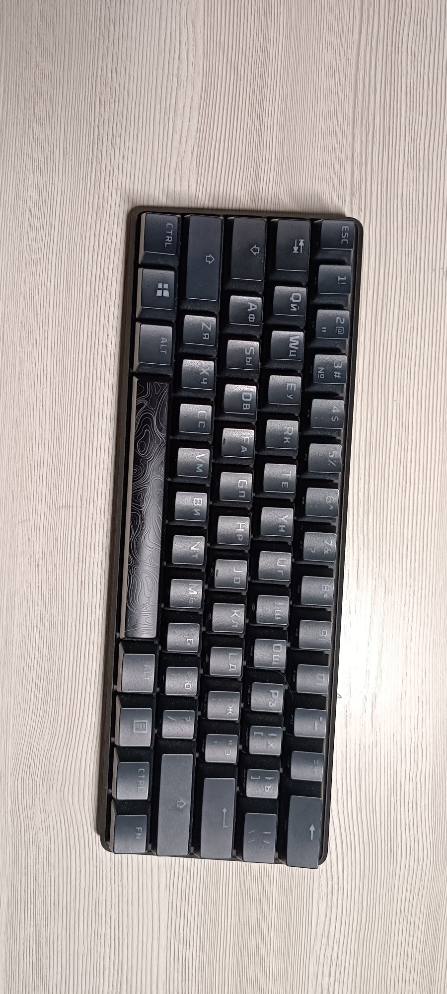 Клавиатура HyperX Alloy Origins 60 с проблемой клавиш